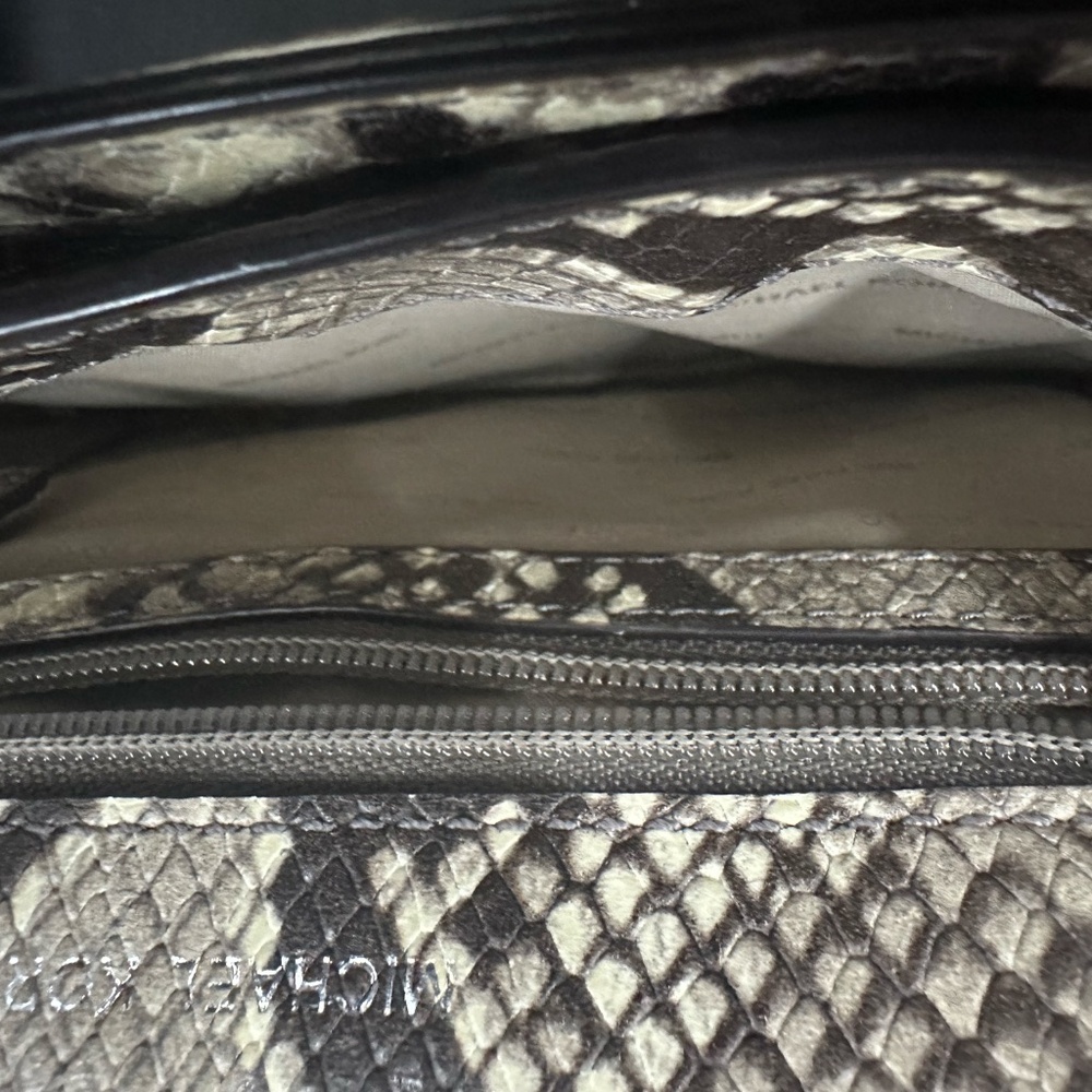 Michael Kors Python Crossbody Bag With Chain Dera… - image 8